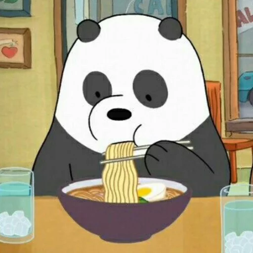 🍜 Стикер «ice bwear!!» для Telegram