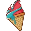 🍦 Эмодзи «Ice cream» для Telegram