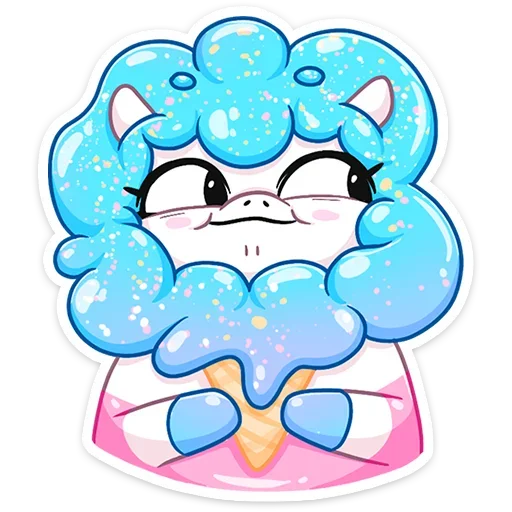 🍦 Стикер «Остренькое Мороженко» для Telegram