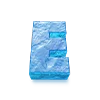 🧊 Эмодзи «Трехмерные синие буквы» для Telegram