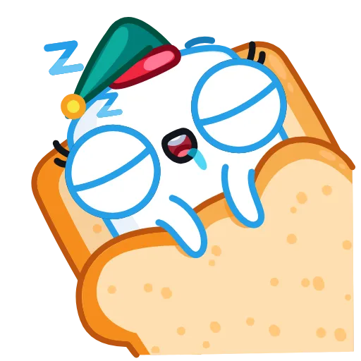 😴 Стикер «Айсмеллоу» для Telegram