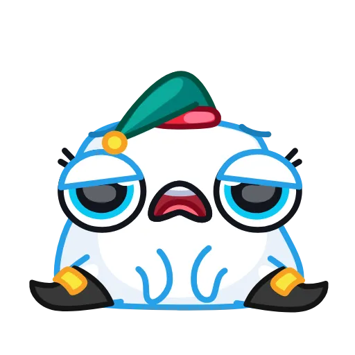 😩 Стикер «Айсмеллоу» для Telegram