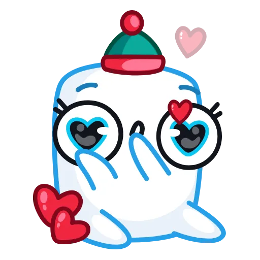 😘 Стикер «Айсмеллоу» для Telegram