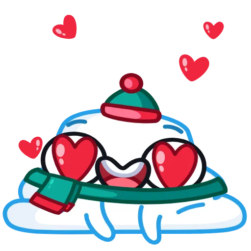 😍 Стикер «Айсмеллоу» для Telegram