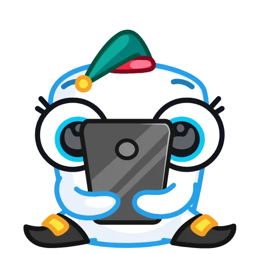 🥰 Стикер «Айсмеллоу» для Telegram