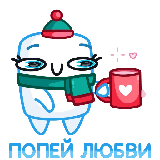🥤 Стикер «Айсмеллоу» для Telegram