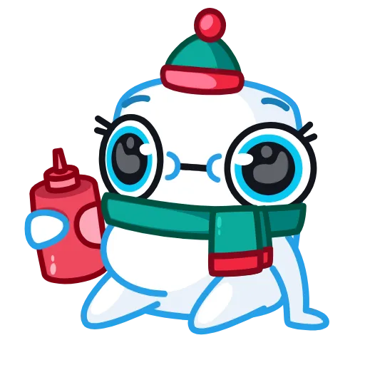 🍦 Стикер «Айсмеллоу» для Telegram