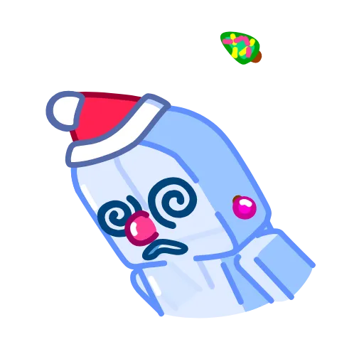 😵‍💫 Стикер «Ice Man» для Telegram