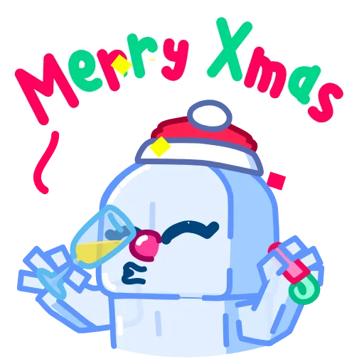 🥳 Стикер «Ice Man» для Telegram