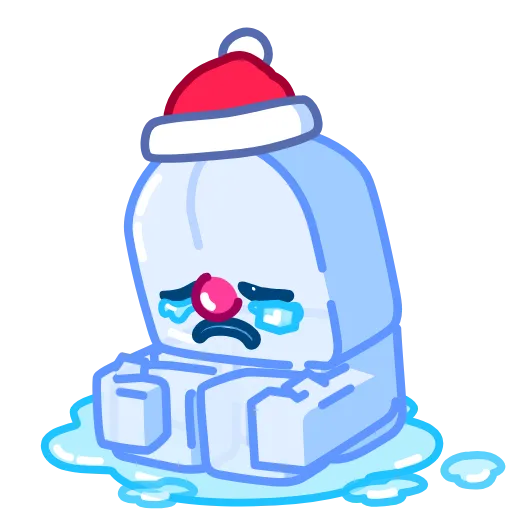 😭 Стикер «Ice Man» для Telegram