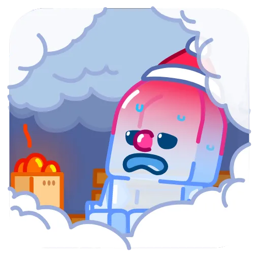 🥵 Стикер «Ice Man» для Telegram