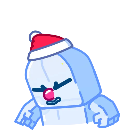 😡 Стикер «Ice Man» для Telegram