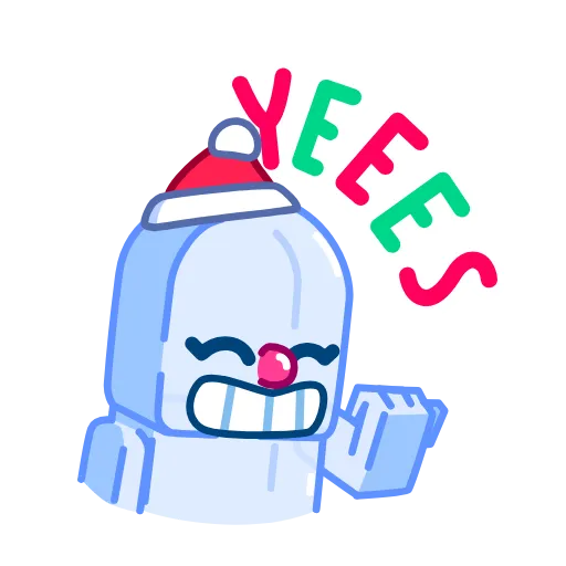 😁 Стикер «Ice Man» для Telegram