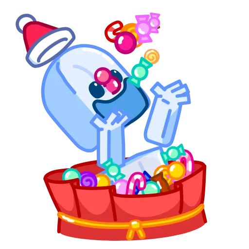 ☺️ Стикер «Ice Man» для Telegram