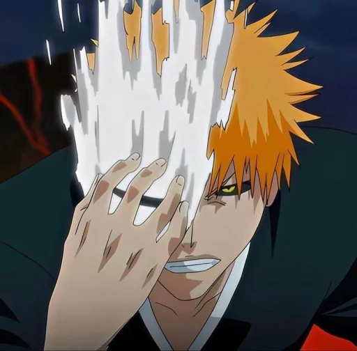🍓 Стикер «Ichigo Kurosaki» для Telegram