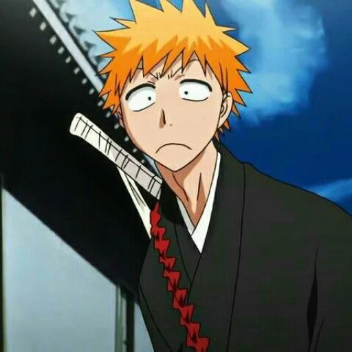 🍓 Стикер «Ichigo Kurosaki» для Telegram