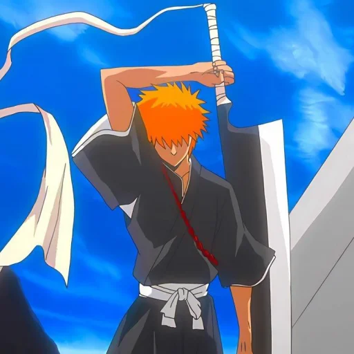 🍓 Стикер «Ichigo Kurosaki» для Telegram