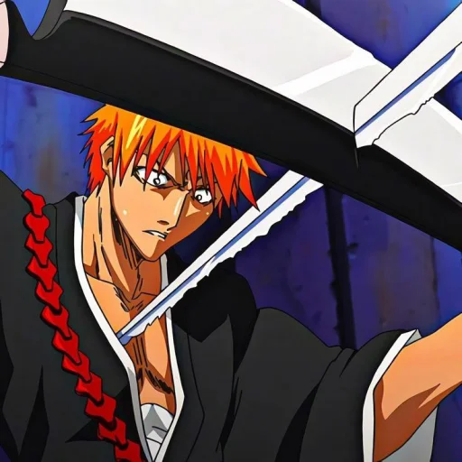 🍓 Стикер «Ichigo Kurosaki» для Telegram