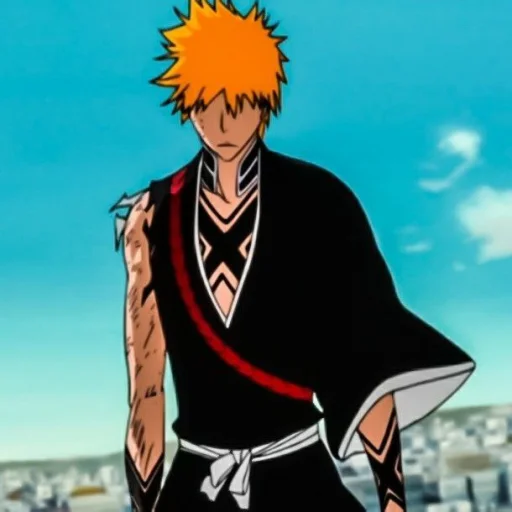 🍓 Стикер «Ichigo Kurosaki» для Telegram