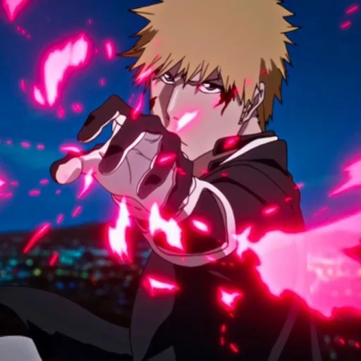 🍓 Стикер «Ichigo Kurosaki» для Telegram