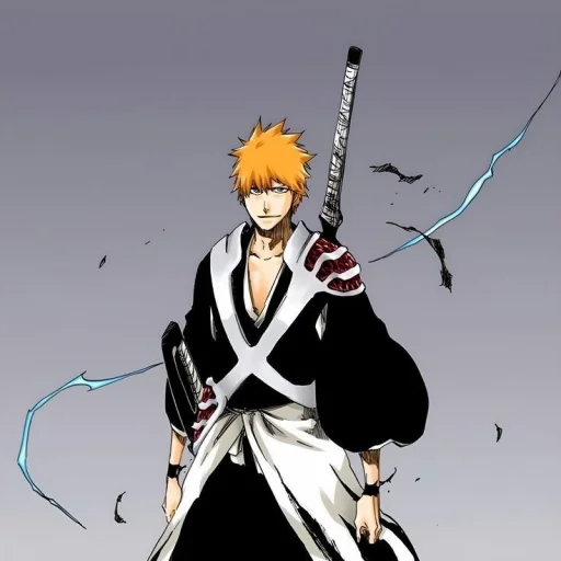 🍓 Стикер «Ichigo Kurosaki» для Telegram