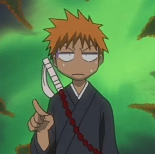 🍓 Стикер «Ichigo Kurosaki» для Telegram