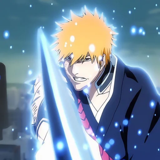 🍓 Стикер «Ichigo Kurosaki» для Telegram