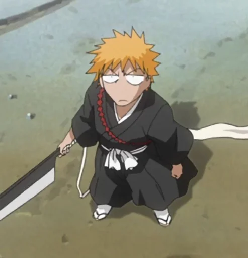 🍓 Стикер «Ichigo Kurosaki» для Telegram