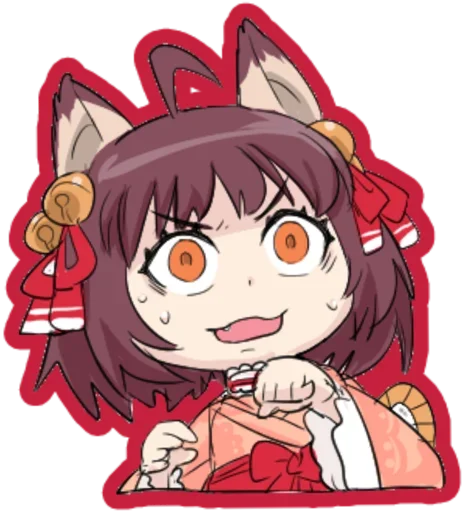 😍 Стикер «Ichihime» для Telegram