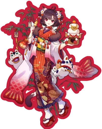 😍 Стикер «Ichihime» для Telegram