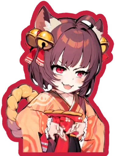 😍 Стикер «Ichihime» для Telegram