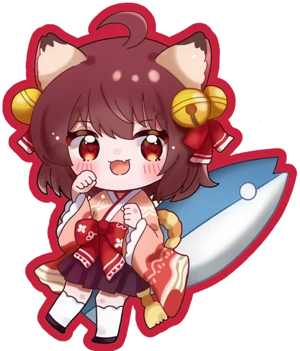 😍 Стикер «Ichihime» для Telegram