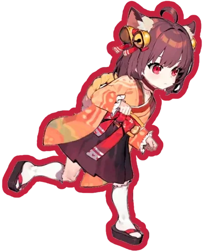 😍 Стикер «Ichihime» для Telegram