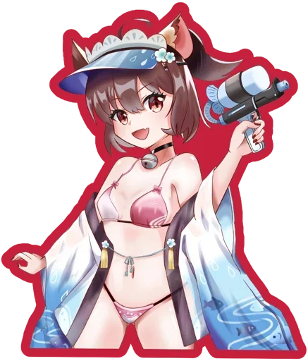 😍 Стикер «Ichihime» для Telegram