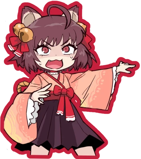 😍 Стикер «Ichihime» для Telegram