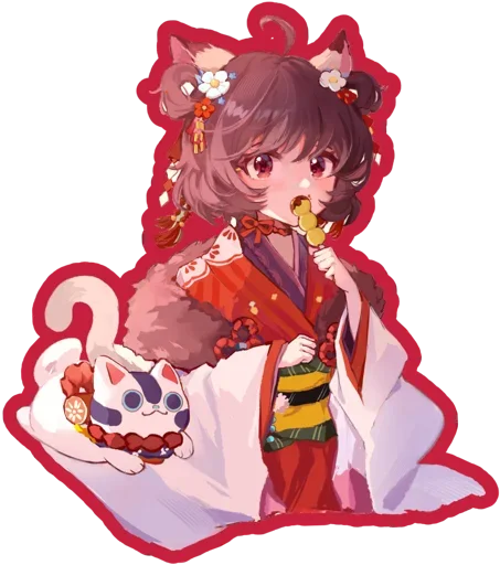 😍 Стикер «Ichihime» для Telegram