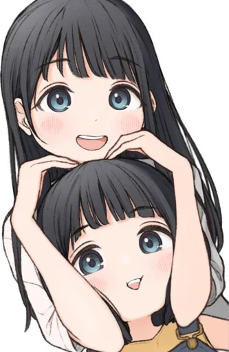 😳 Стикер «Ichika (Issa Kawaguchi)» для Telegram