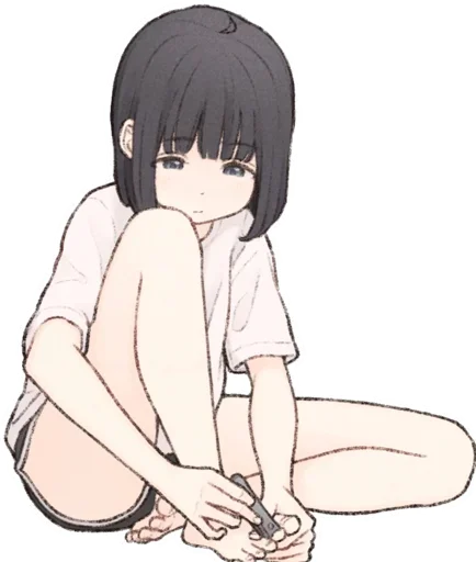 😳 Стикер «Ichika (Issa Kawaguchi)» для Telegram