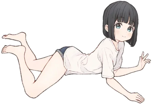 😳 Стикер «Ichika (Issa Kawaguchi)» для Telegram
