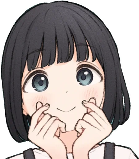 😳 Стикер «Ichika (Issa Kawaguchi)» для Telegram