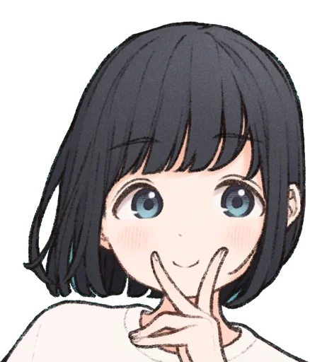 😳 Стикер «Ichika (Issa Kawaguchi)» для Telegram