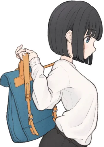 😳 Стикер «Ichika (Issa Kawaguchi)» для Telegram