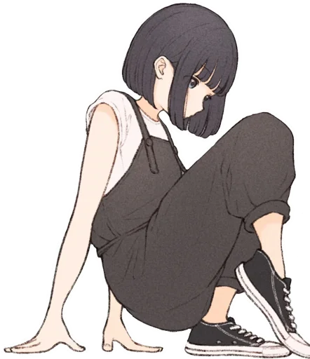 😳 Стикер «Ichika (Issa Kawaguchi)» для Telegram