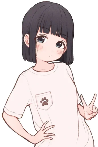 😳 Стикер «Ichika (Issa Kawaguchi)» для Telegram