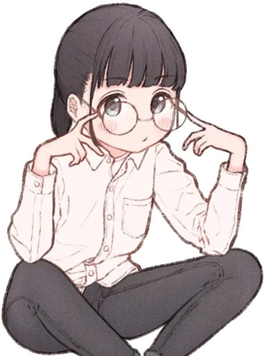 😳 Стикер «Ichika (Issa Kawaguchi)» для Telegram