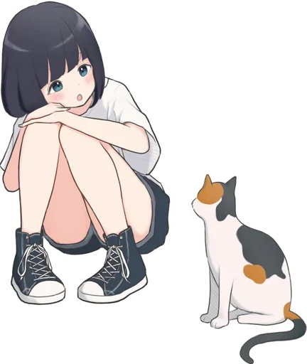 😳 Стикер «Ichika (Issa Kawaguchi)» для Telegram