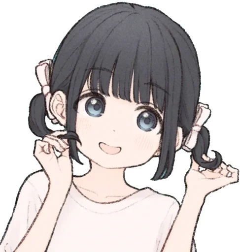 😳 Стикер «Ichika (Issa Kawaguchi)» для Telegram