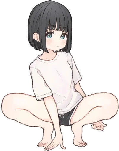 😁 Стикер «Ichika (Issa Kawaguchi)» для Telegram