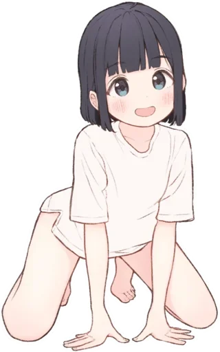😳 Стикер «Ichika (Issa Kawaguchi)» для Telegram