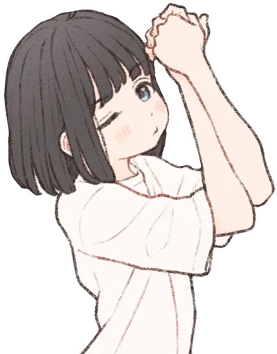 😳 Стикер «Ichika (Issa Kawaguchi)» для Telegram